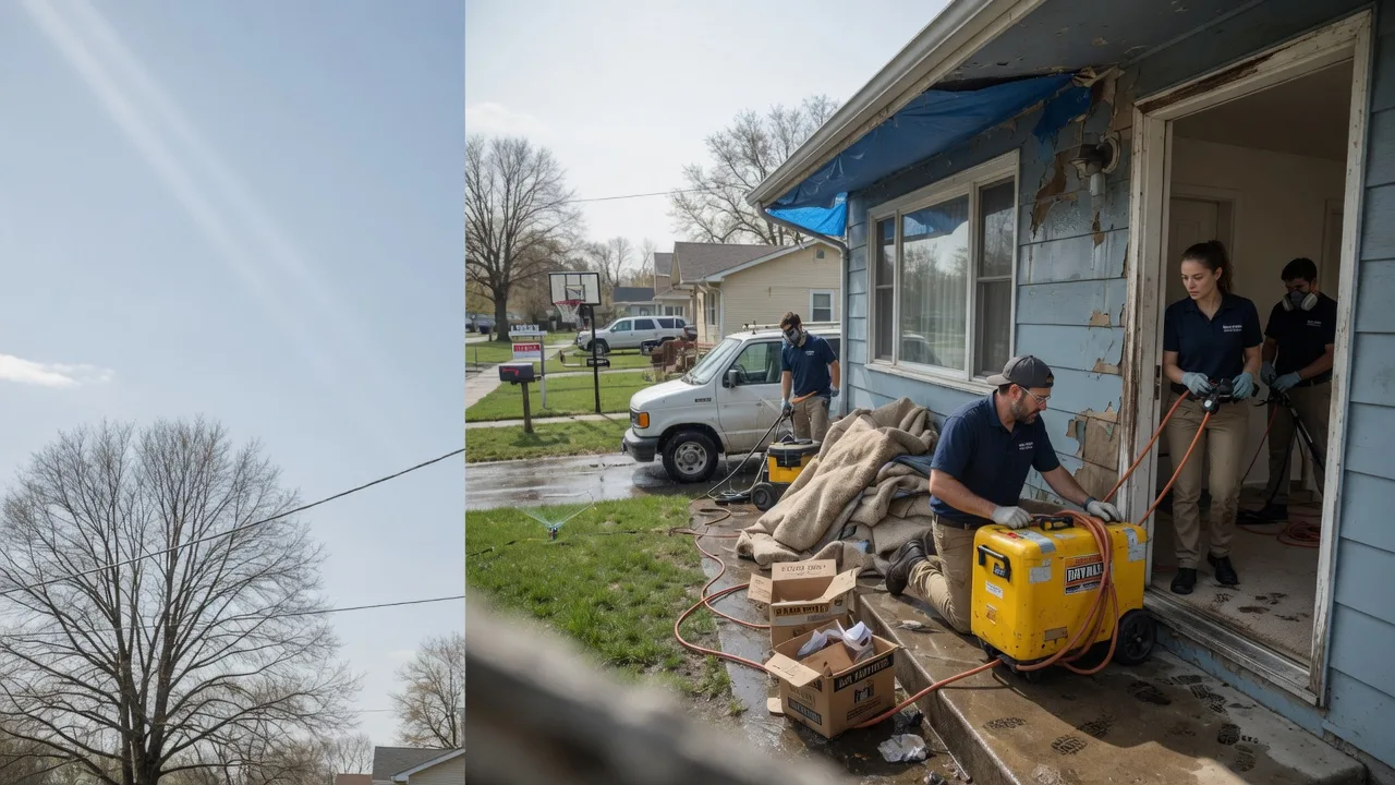 Basement Flood Cleanup in Kechi, KS near me